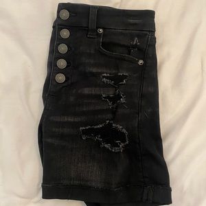 America eagle high raise shorts